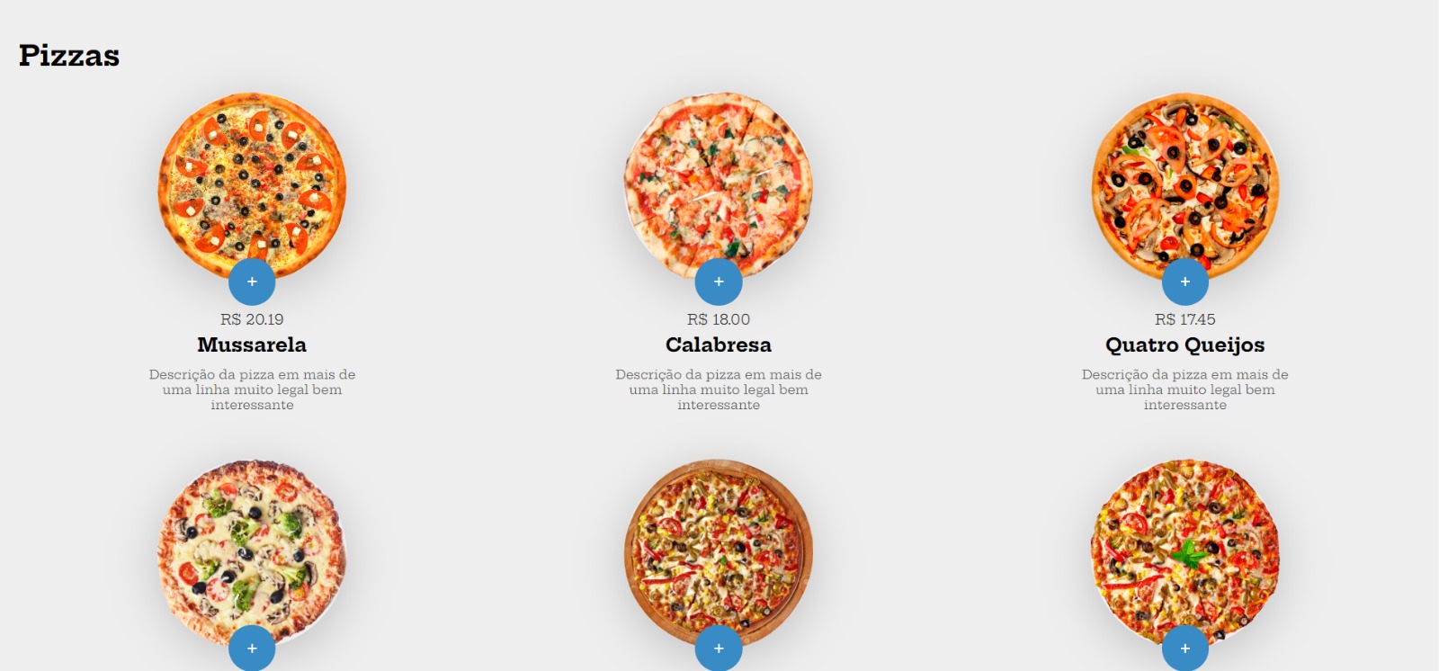 Compra de Pizzas